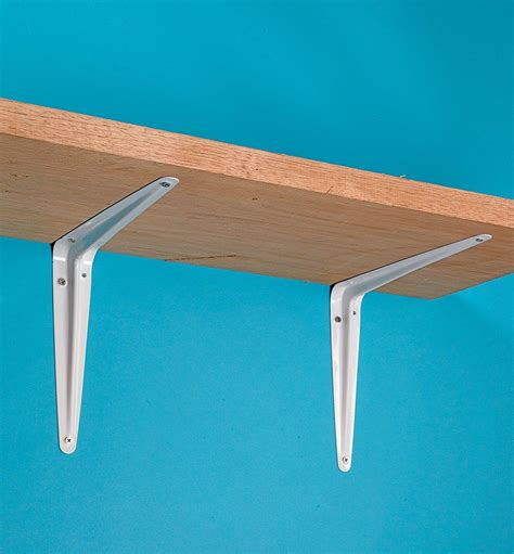 metal wood support brackets|metal brackets for wooden shelves.